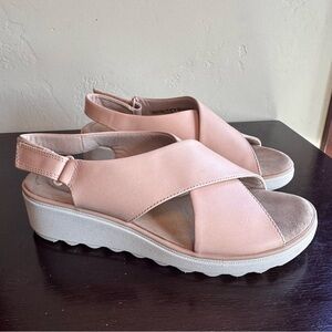 Clarks Blush Pink Sandals